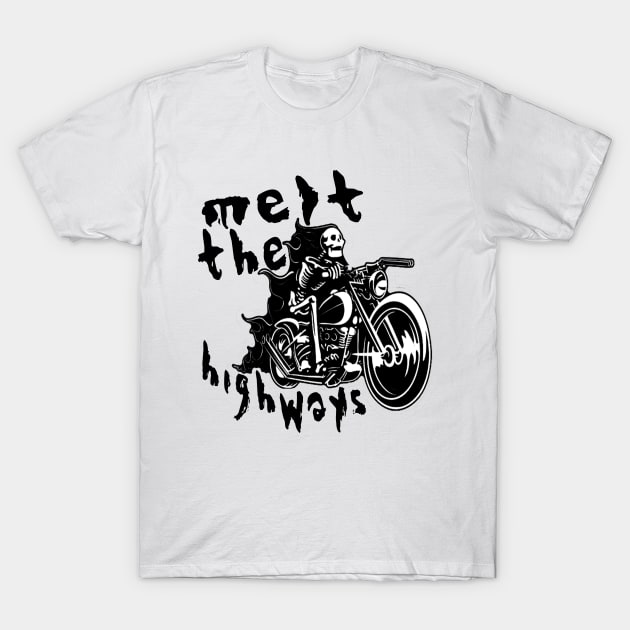 Burning the streets T-Shirt by focusLBdesigns